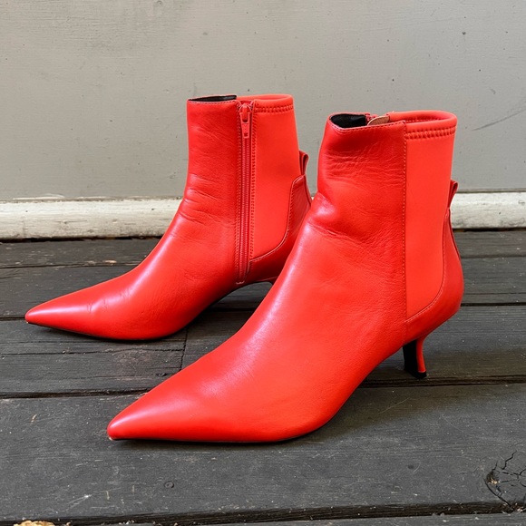 Red CAVERLEY ROMI Boots, Brand New, Size 40 (9.5) - Picture 5 of 16